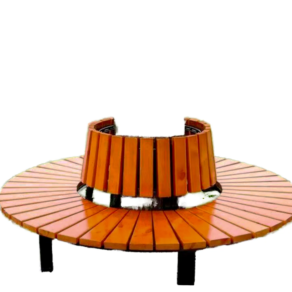 High quality modern community courtyard outdoor round tree chair customizing style