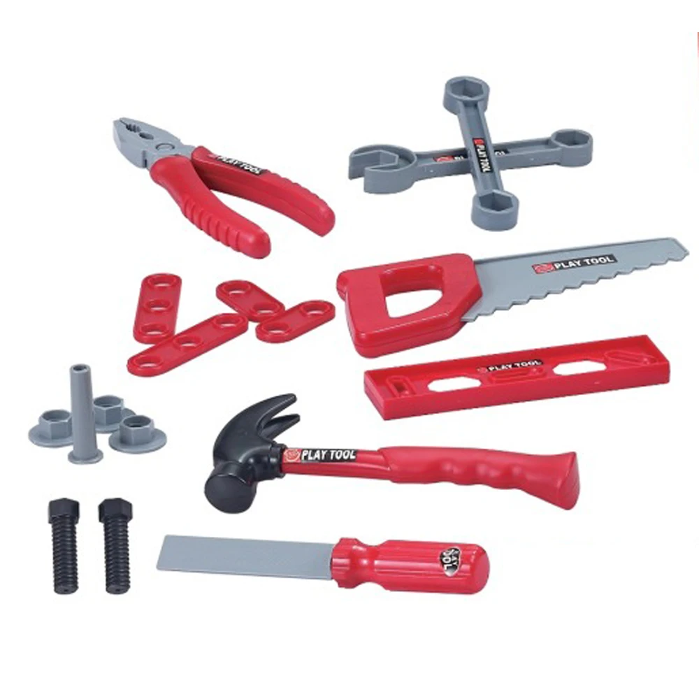 Unisex Plastic Wholesale tool box set play model case educational kids toys