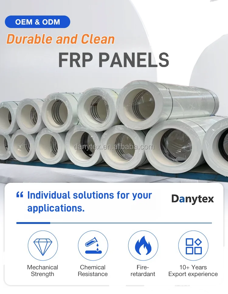 FRP Sheet Fiberglass Panels for Trailers GRP Sheet Roll for Van FRP ...