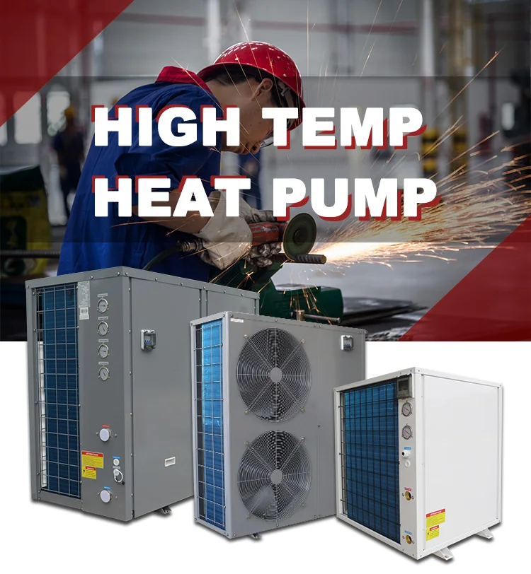 High Efficiency 85c High Temperature Air To Water Source Heat Pump