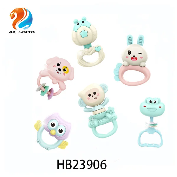 
 Набор забавных детских погремушек «А/С», грызунки для детей, мягкий аксессуар для кипячения жвачки, с коробкой для окон  