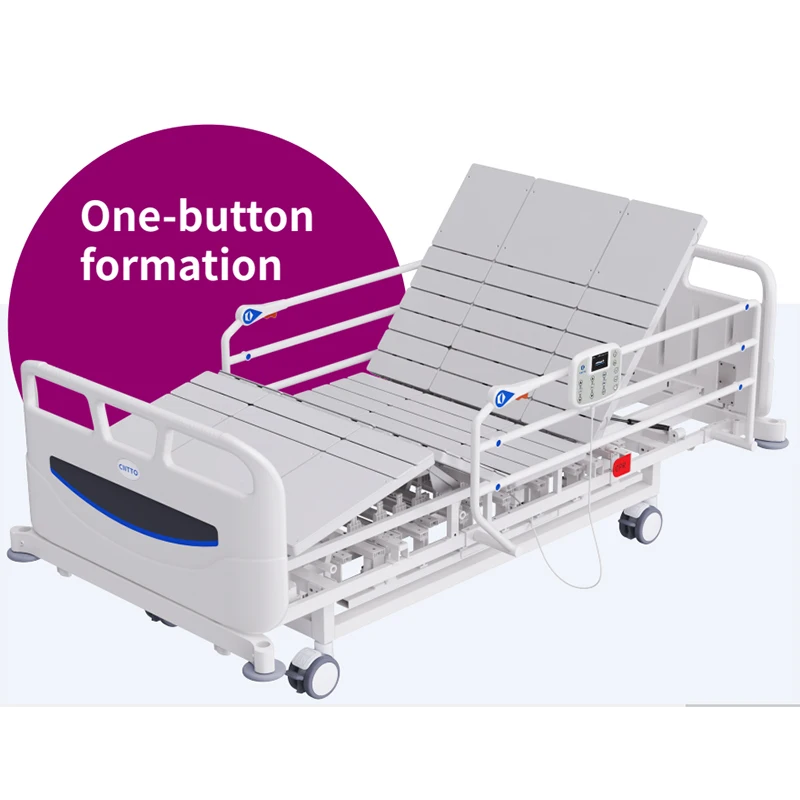 manufacturers wholesale anti skid hospital nursing bed-63