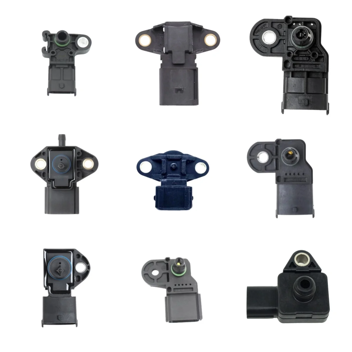 Intake Manifold Air Pressure Sensor Automotive 1385733 1607418 0004303807 42548333 Map Sensor 24V 6 Poles for Mercedes-Benz
