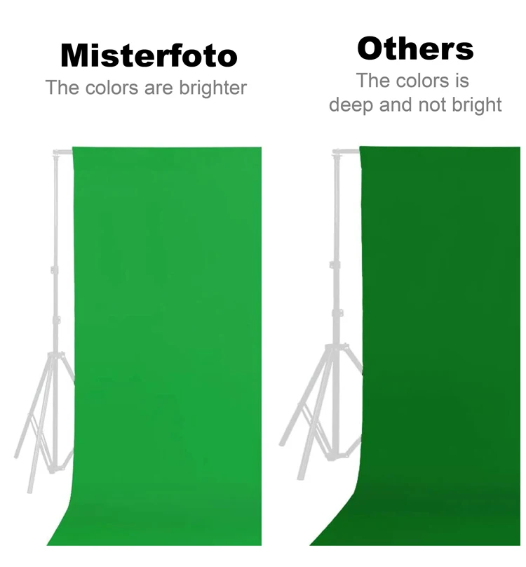 Cotton Fabric Green Screen Muslin Background Video Photography Props