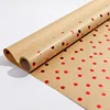 Christmas collection-gold embossed dot roll-043x3m