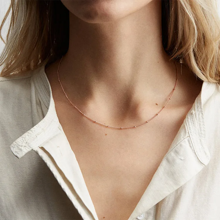 Beaded Choker Necklace