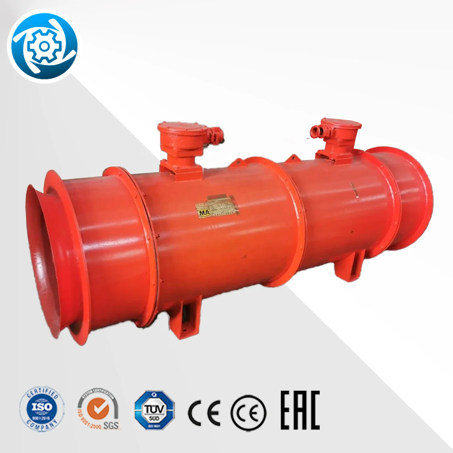 Double Propeller Counter Rotating Mine Fan Double Stage Mine Fan Mining Blower Open Pit Fan