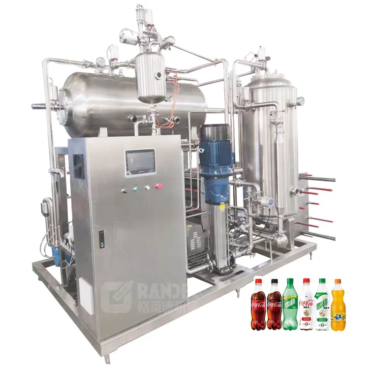 Automatic energy-saving type CO2 carbonated drink mixer soft drink beverage mixing machine