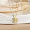 Magnetic couple necklace xl0481b