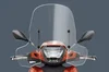 Lampada trasparente su vetro importato da 40 cm, modello realizzato a mano con spessore di 4,2 mm