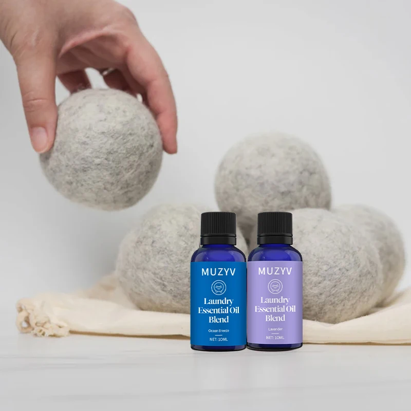 Custom All-Natural Aromatherapy Oil Diffuser Fresh Laundry Essential Oil Blend with Lavender Orange Jasmine Ingredients