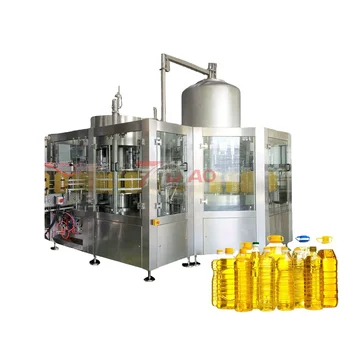 TUYAO vegetable oil filling machine rotary load cell weighing olive oil filling machine edible oil bottling machine