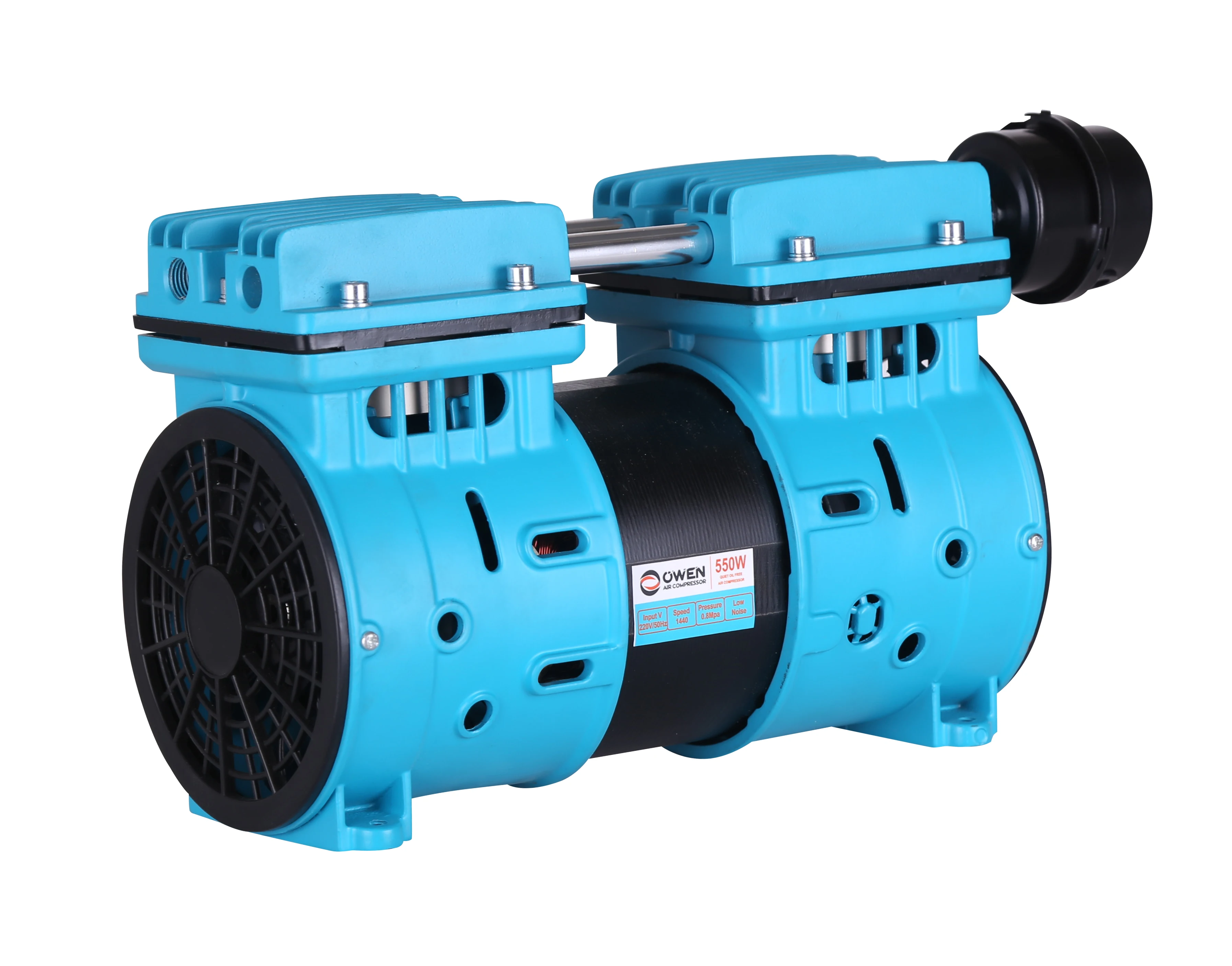 Alibaba.com: 550W 750W 220V Silent Oil-Free Piston Compressor Pump ...