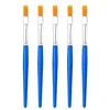 Testa piatta blu