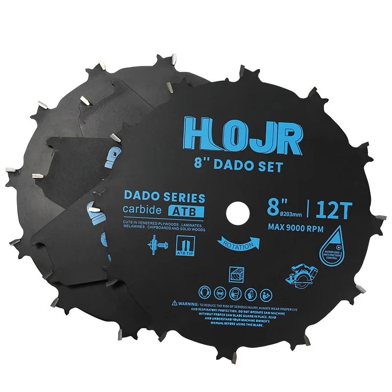 Hojr Dado Blade Set Circular Saw Blade In Tooth Tungsten Carbide