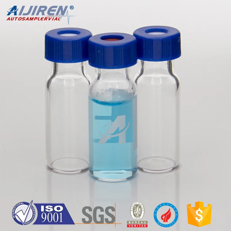 AIJIREN 2ml HPLC Lab Glass Screw Top Vials Autosampler 9-425 Sample Vial GC/MS Dealer Price Laboratory Bottles