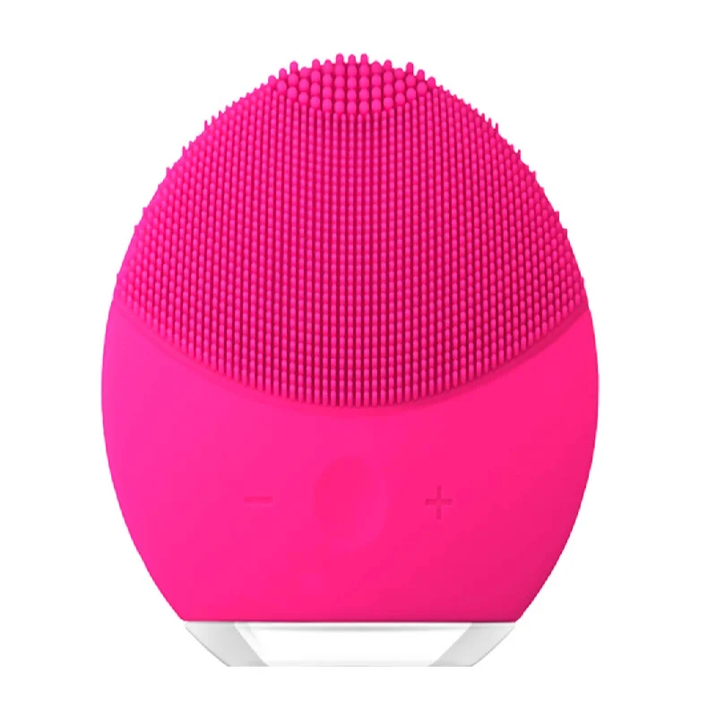 PSB custom soft handheld rechargeable mini electric inface sonic silicone face facial cleansing exfoliating brush