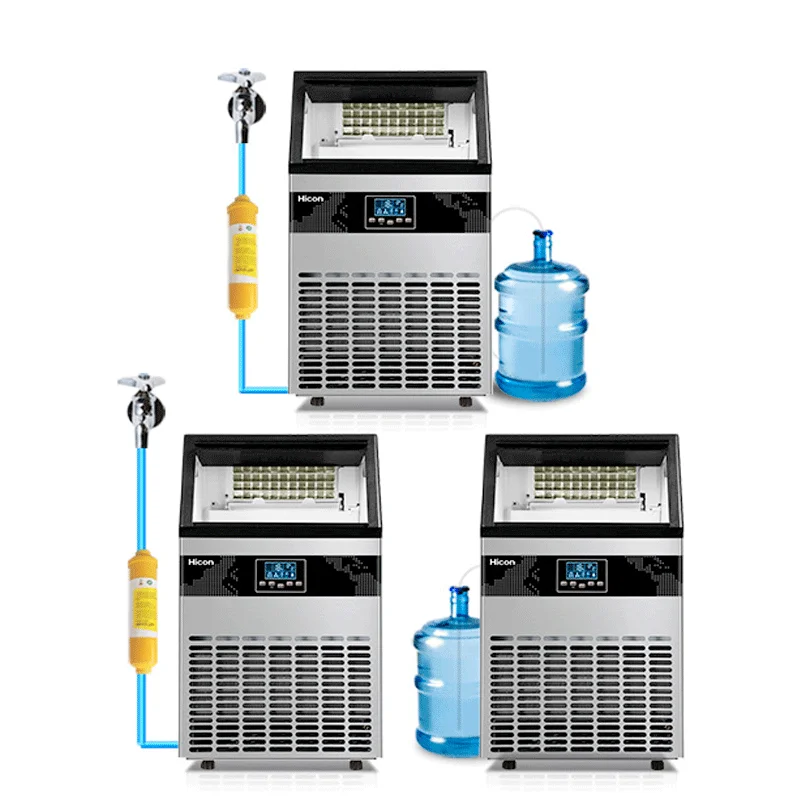 220v/50hz 80kg Ice Making Machines Ice Cube Makers Ice Maker Machine