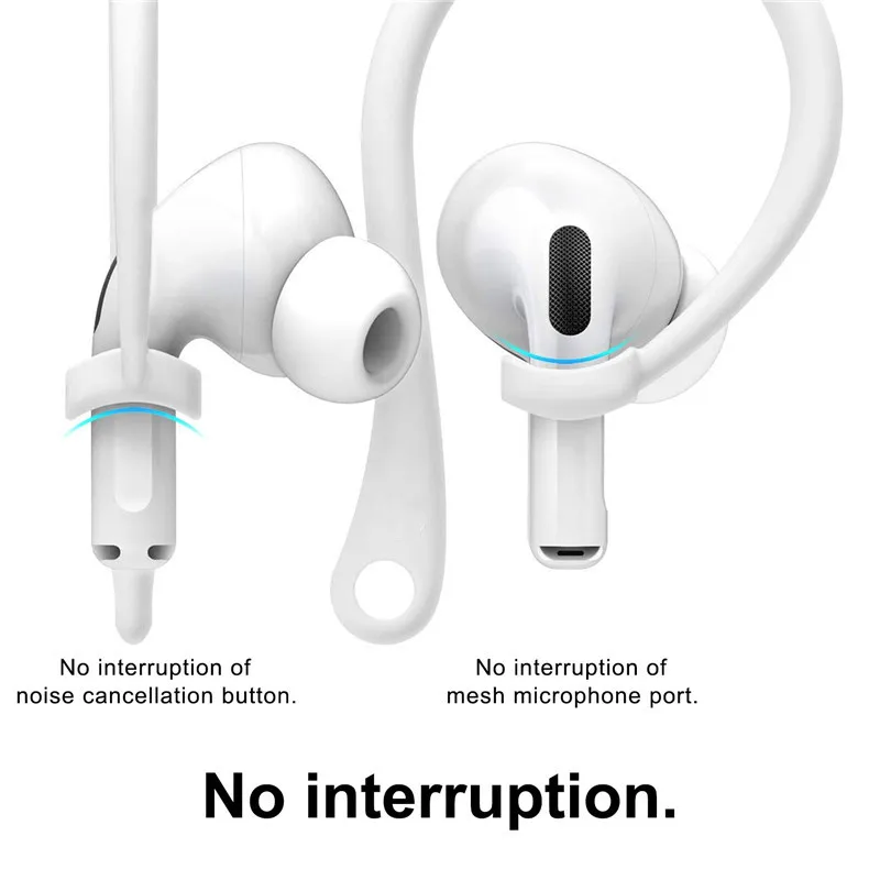 Waterproof Ear Hooks For Airpods Anti Lost Earhooks Ear Tips For Sports