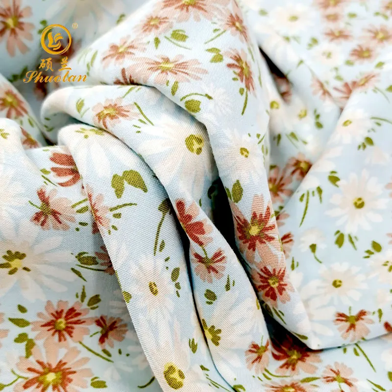 TR 100% вискозная тканая ткань из вискозы с принтом Хэбэй профессиональное обслуживание для одежды по лучшей цене