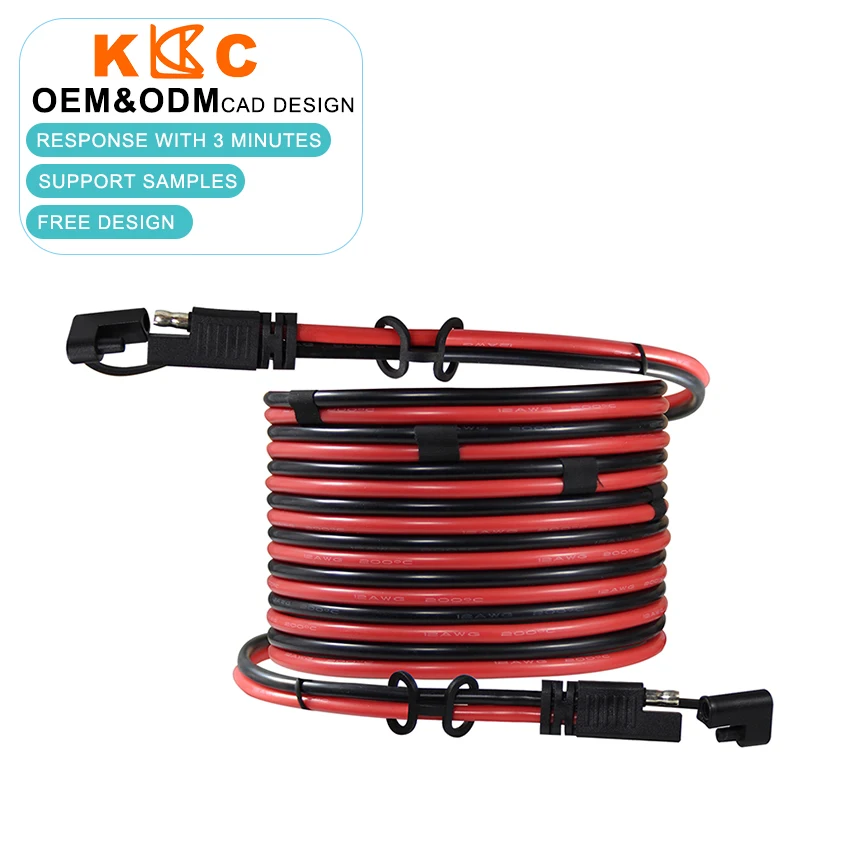 iMESTOU SAE spina e presa elettrica, resistente alle intemperie, connettore a parete laterale, cavo fai da te, sgancio rapido, supporto pannello solare per moto/generatore solare/caricabatterie