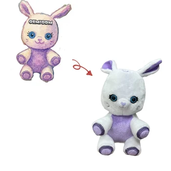 OEM Cute Rabbit Toys Super Soft PP Cotton Stress Relief Children's Gift for Party