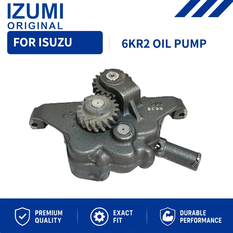IZUMI ORIGINAL 6KR2 Oil Pump diesel engine parts for Isuzu Forklifts