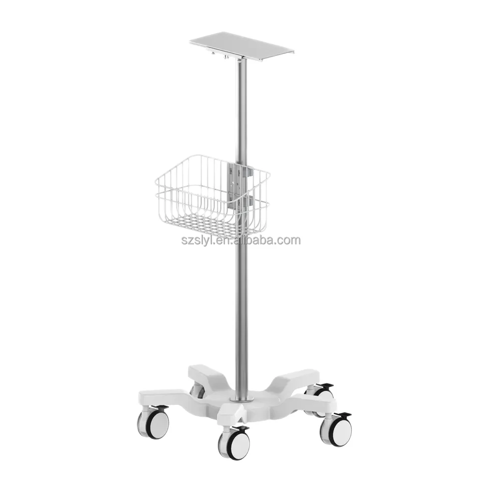 Hospital Bracket Cheap hospital Medical Trolley Roll Stand AED Plus Roll Stand