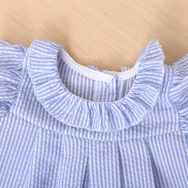 
Детское летнее платье из 100% хлопка без рукавов, детские платья с пуговицами сзади 