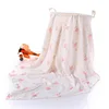 asciugamano in cotone di bambù-flamingo