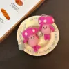 Champignon Fu entièrement rose