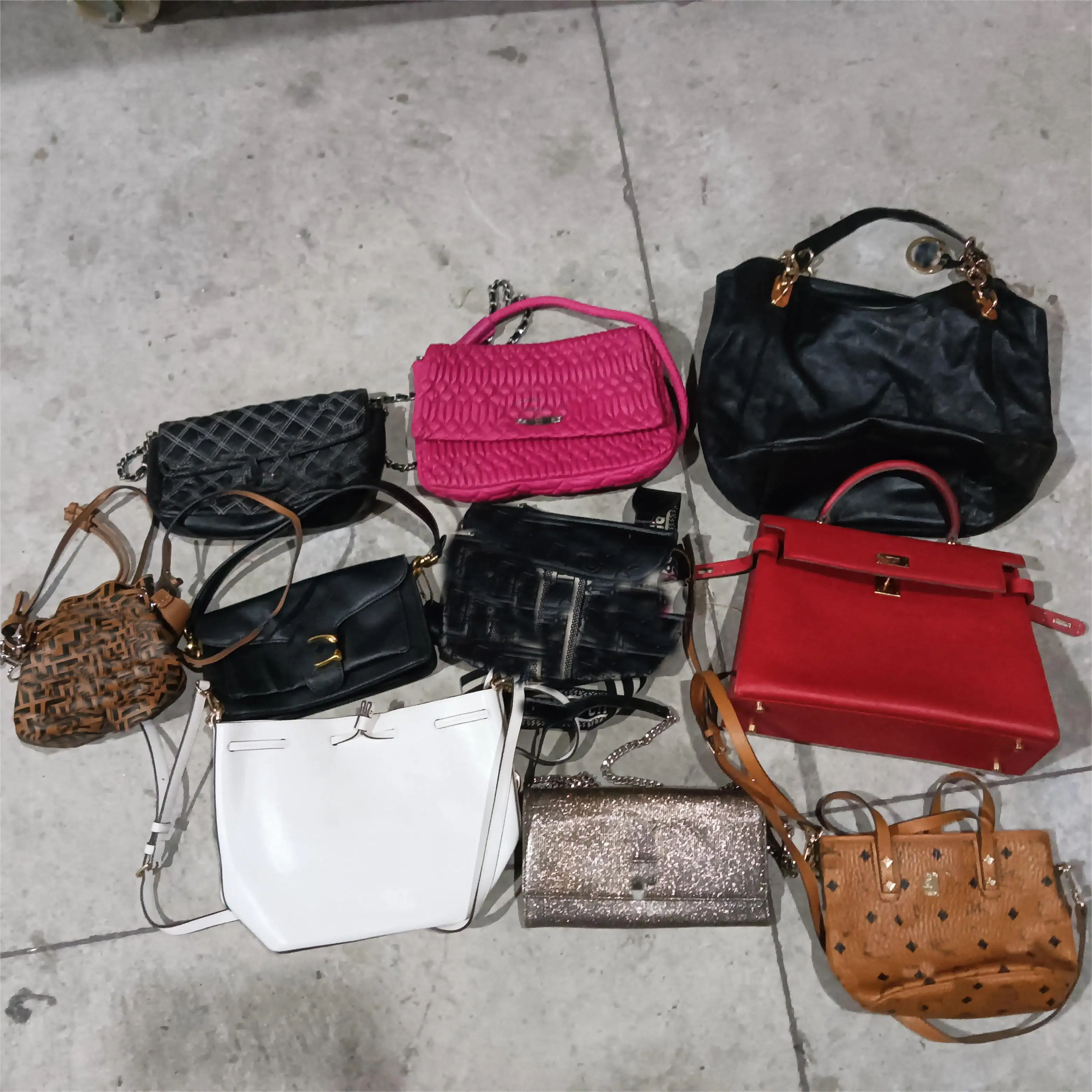 Uk Vip Korea Bags Bales Thrift Carton Mixed Leather Secondhand Bag