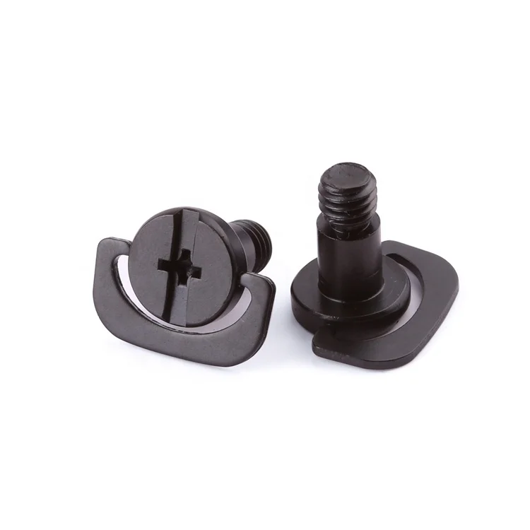 Set screw phillips quick release fasteners machine screw black screw for computer monitor