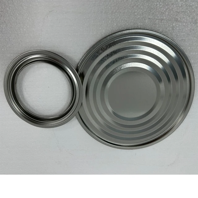 Tin Can Lid And Ring For Paint Cans 1litre Metal Cans Lever Lid Cover Ring And Bottom Ends Tinplate Components Diameter  158mm
