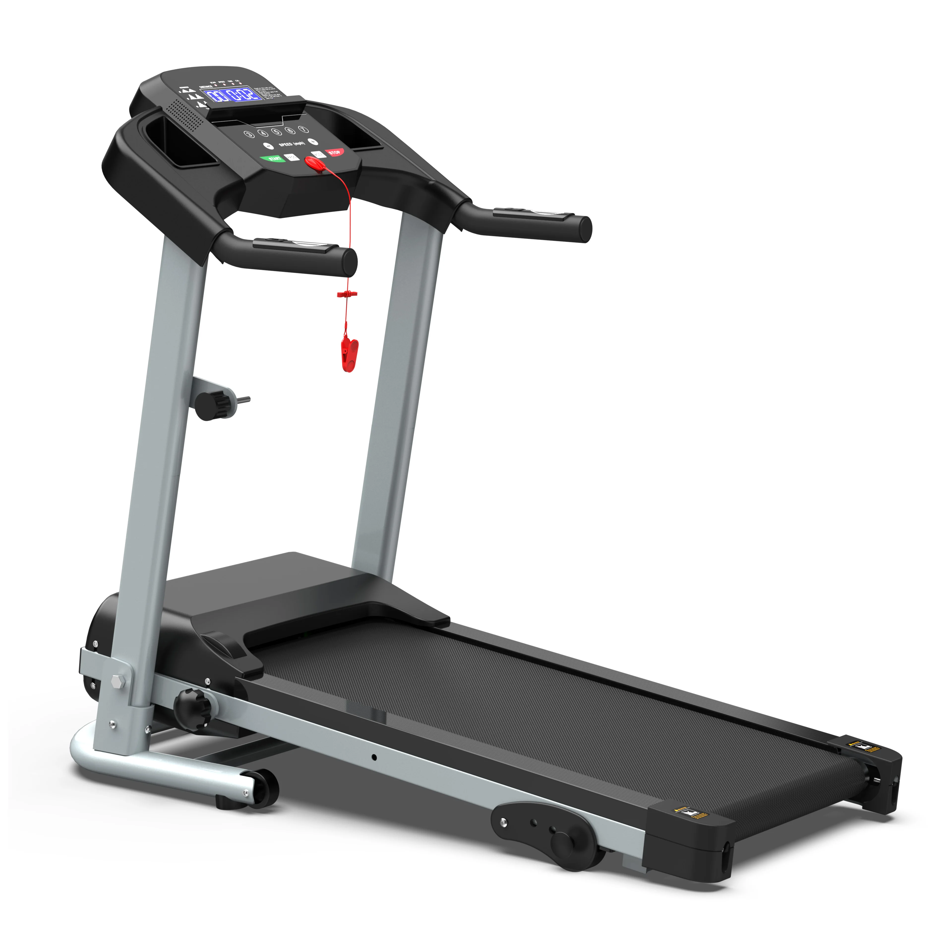 Electric Motorized Foldable Incline Treadmill for Home Use