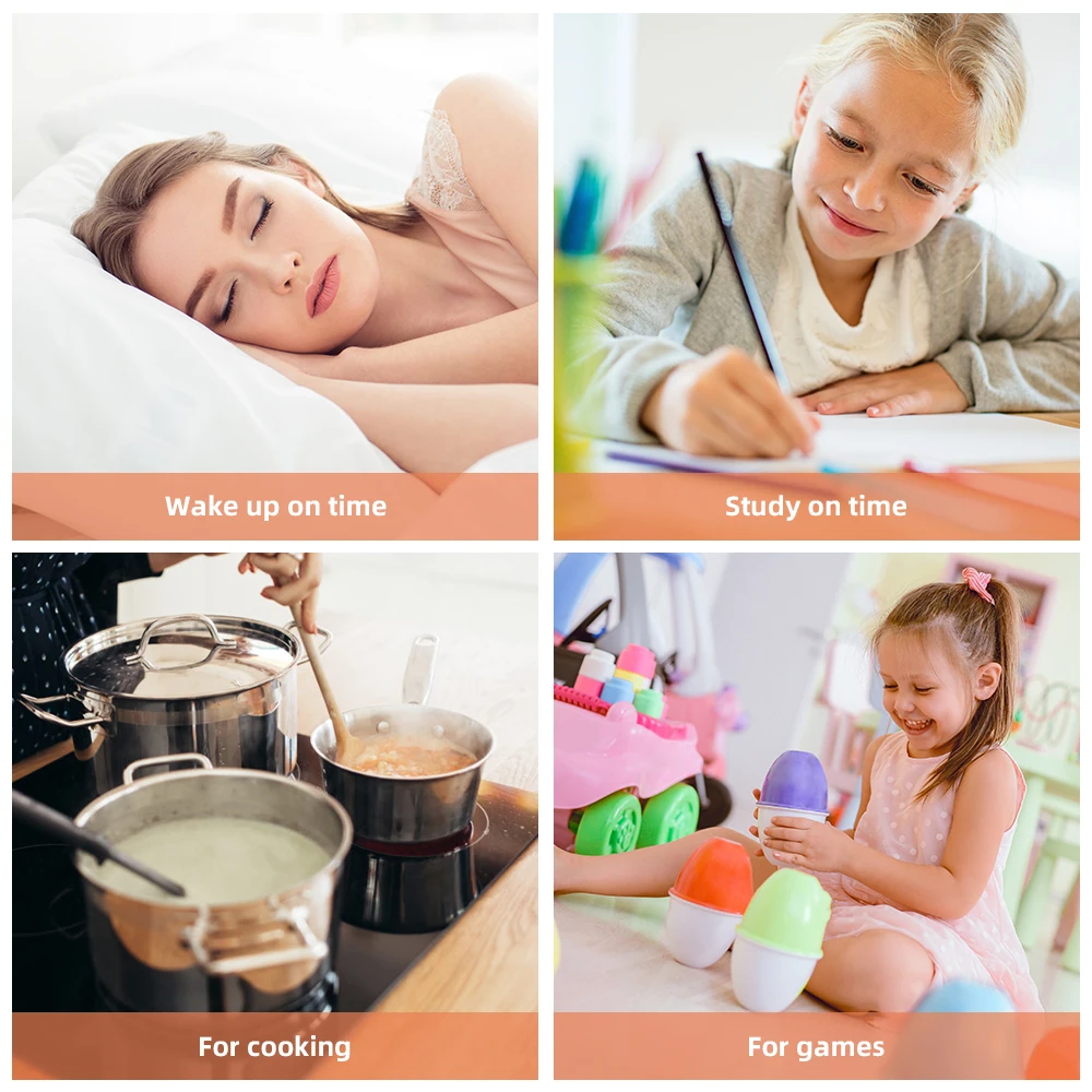 Mini Electric Digital Alarm Clock Countdown Reminder Timers for Gym or Kitchen