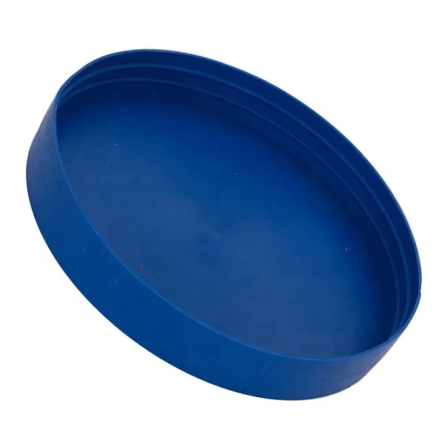Plastic Pipe End Recessed Cap 1/2 Inch Pipe Protection Cap Cover Plug Pipe External Cap for Conduit Pipeline Piping Tubing