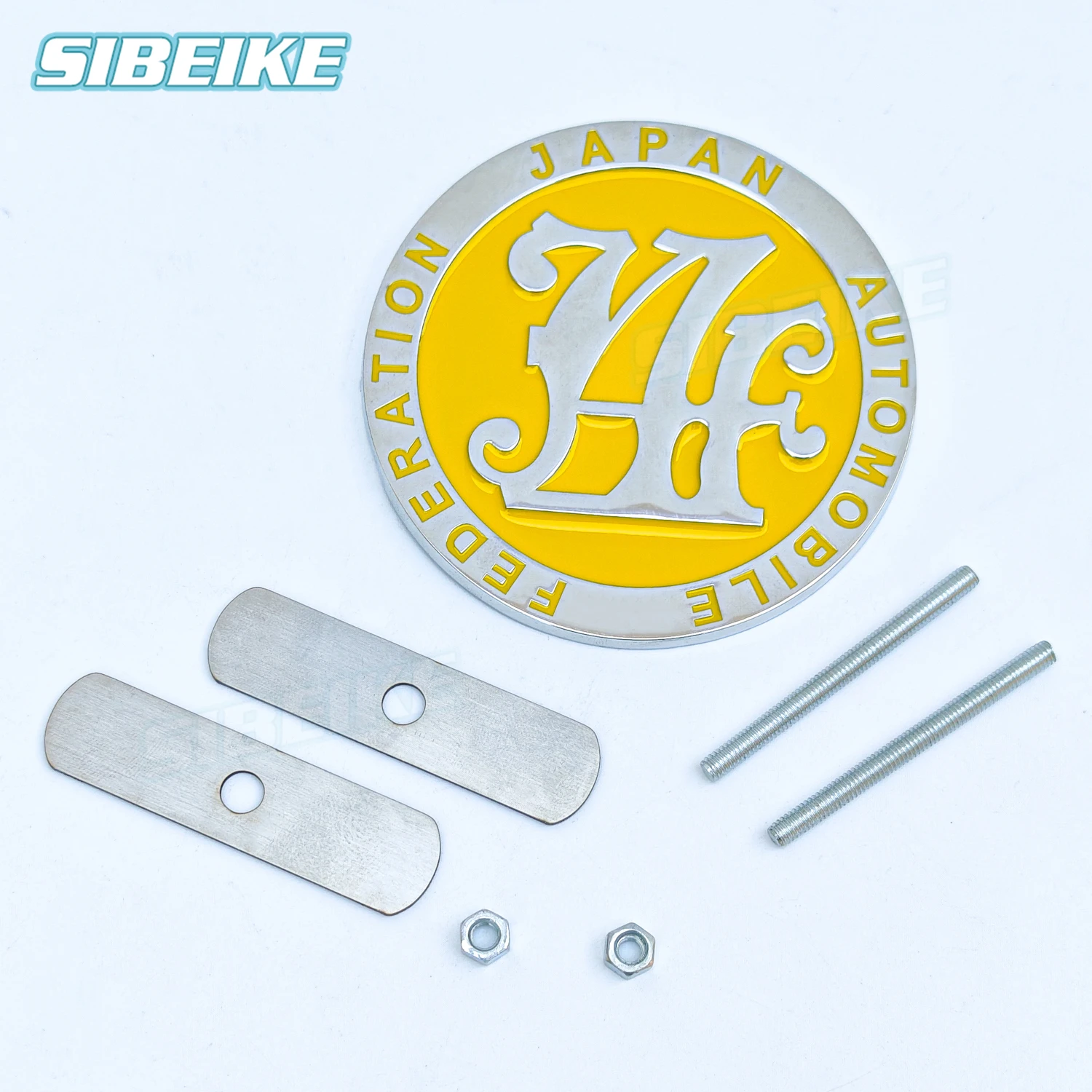 Japan Automobile Federation JDM JAF Metal Emblem Badge for All