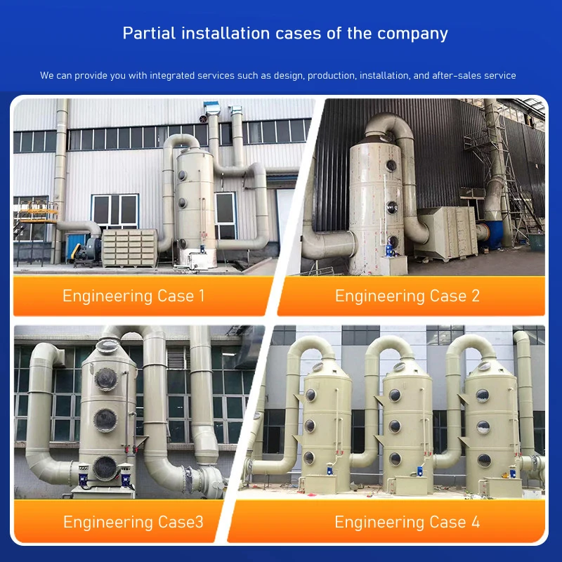 Professional and Effective Made in China Biogas Scrubbers for Removing Water and Filter