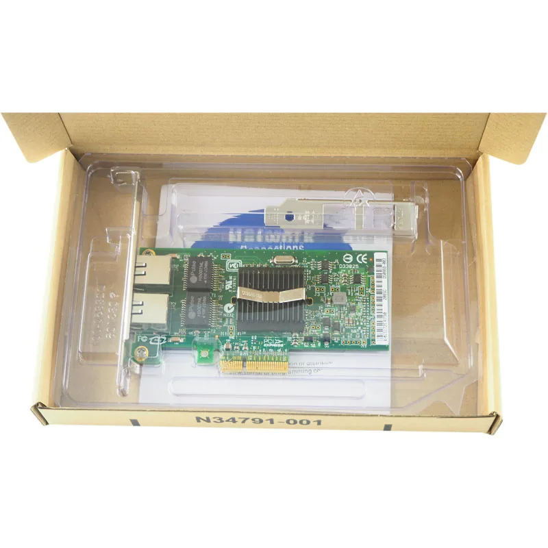 HP NC360T EXPI9402PT PRO/1000 Dual Port Server Adapter PCI-E Network