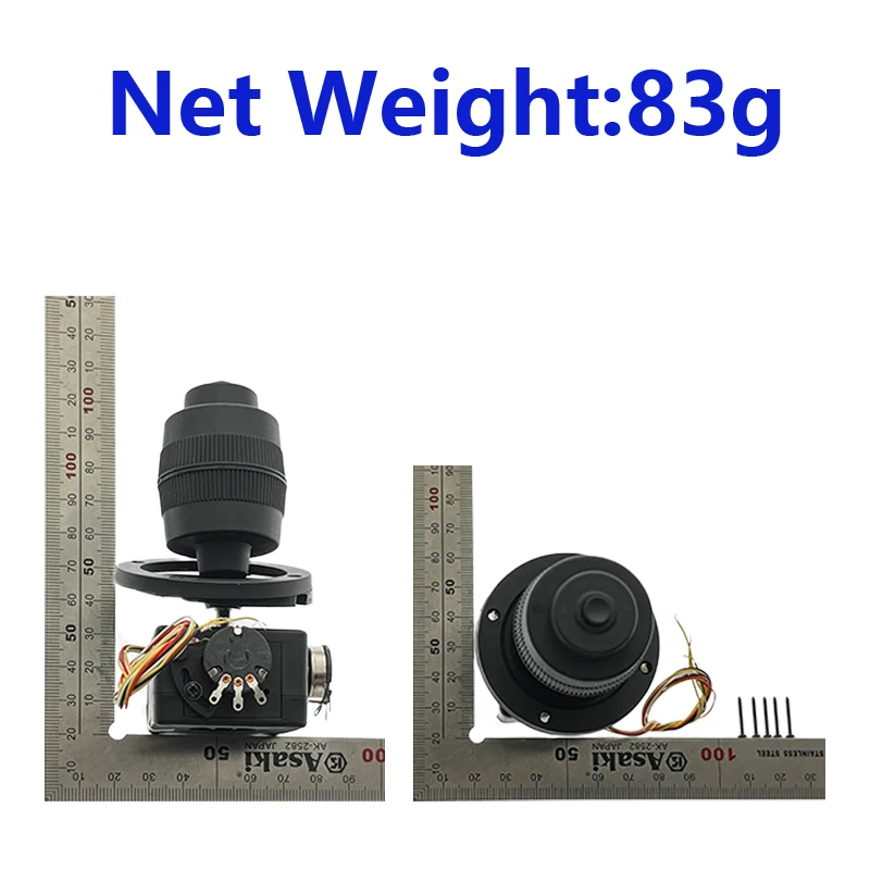 OKYN230628-66 3-Axis Rocker Potentiometer JH-D400X-R4 Fully Sealed Resistance Value 5k 10k With Button Joystick
