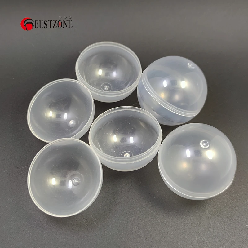 Прозрачная Пластиковая Капсула без игрушек 50 мм 2