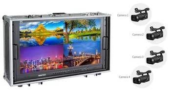 SEETEC 28" 4K SCREEN 3840*2160  CCTV Monitoring & Making Movies 4K280-9HSD-CO 4k Carry-on Broadcast Monitor detail image