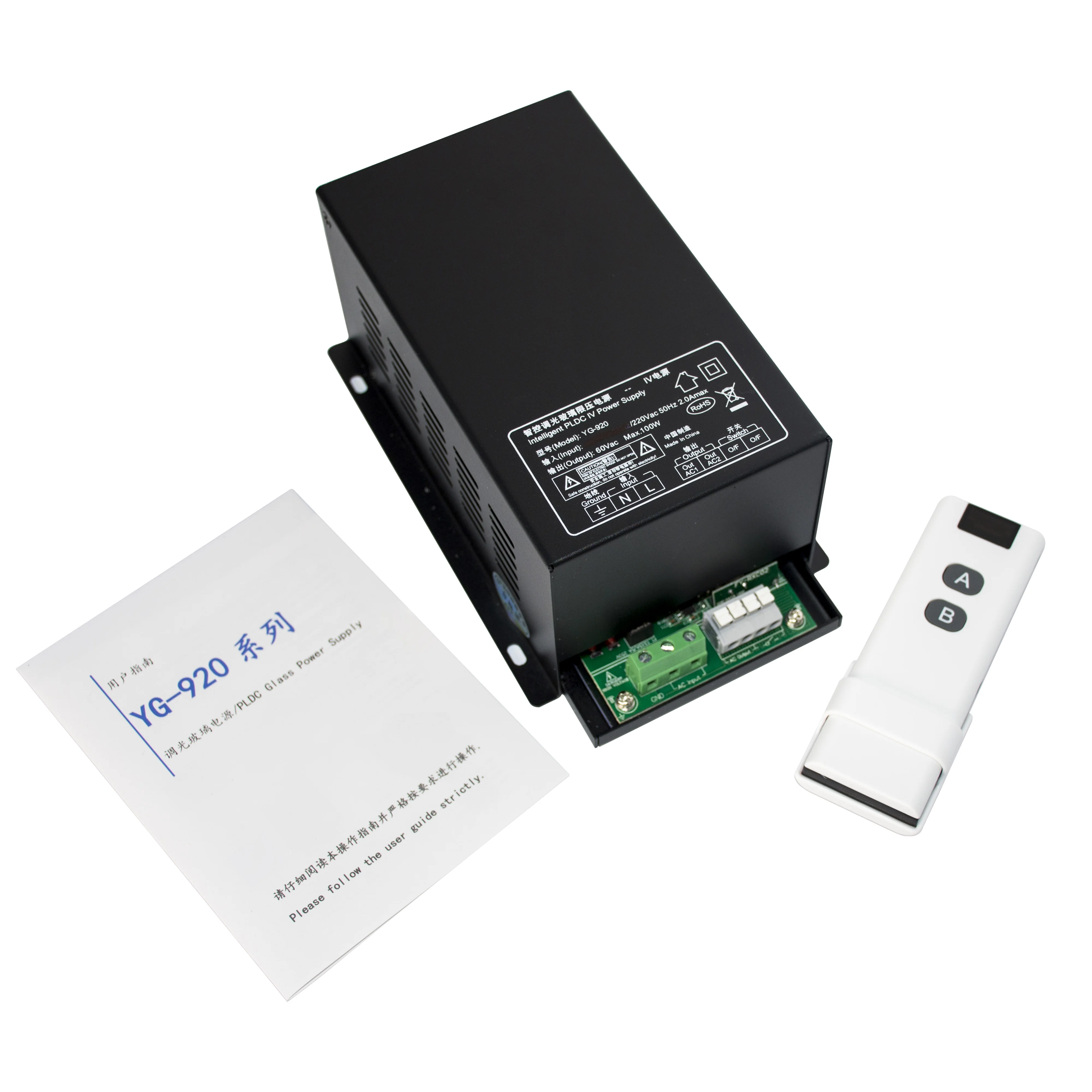 100w Power Supply Transformer Power Controller for PDLC Smart Film