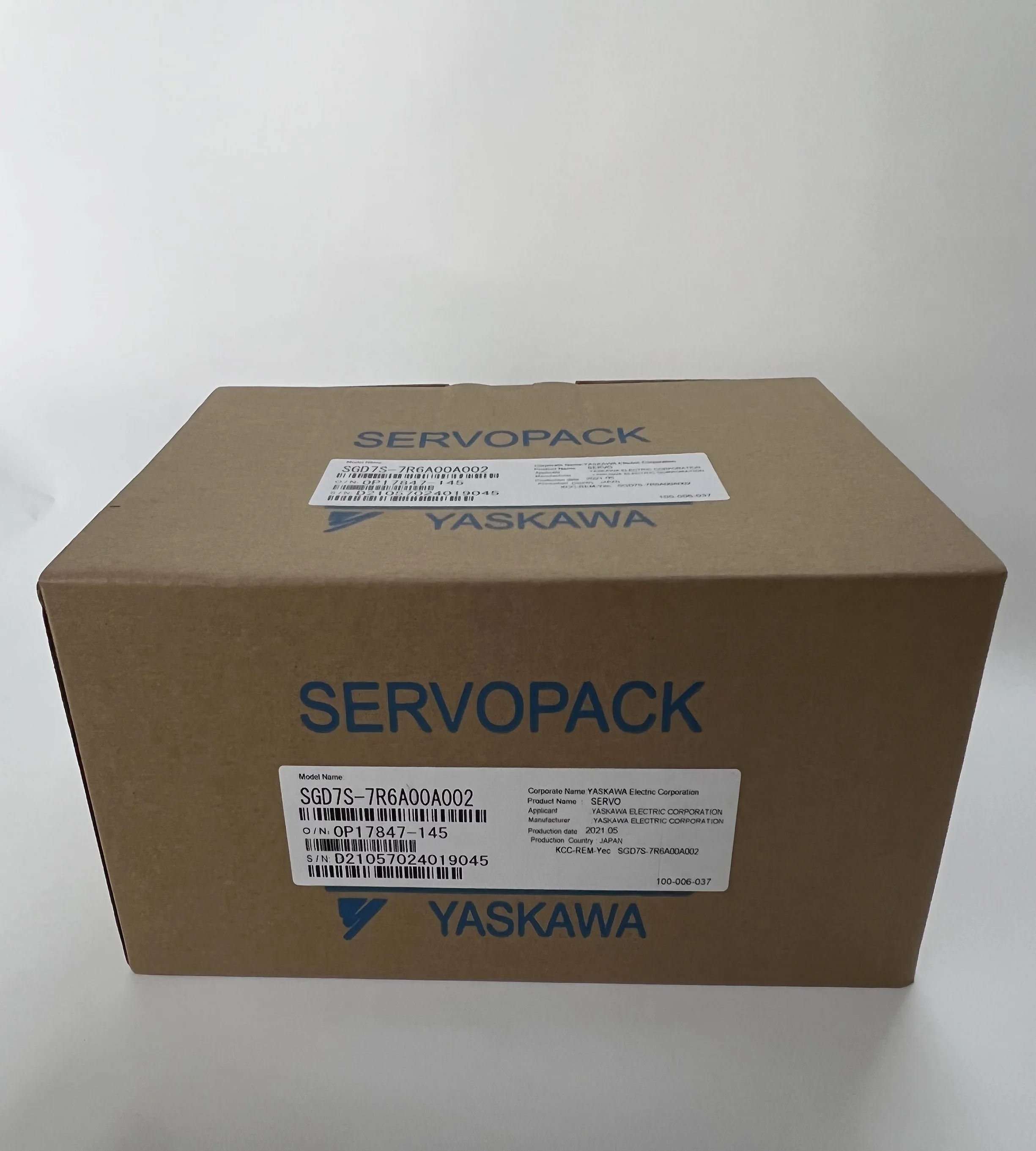 Yaskawa Servo Drive SGD7S-7R6A00A002 Yaskawa Servo Drive SGD7S-7R6A00A002