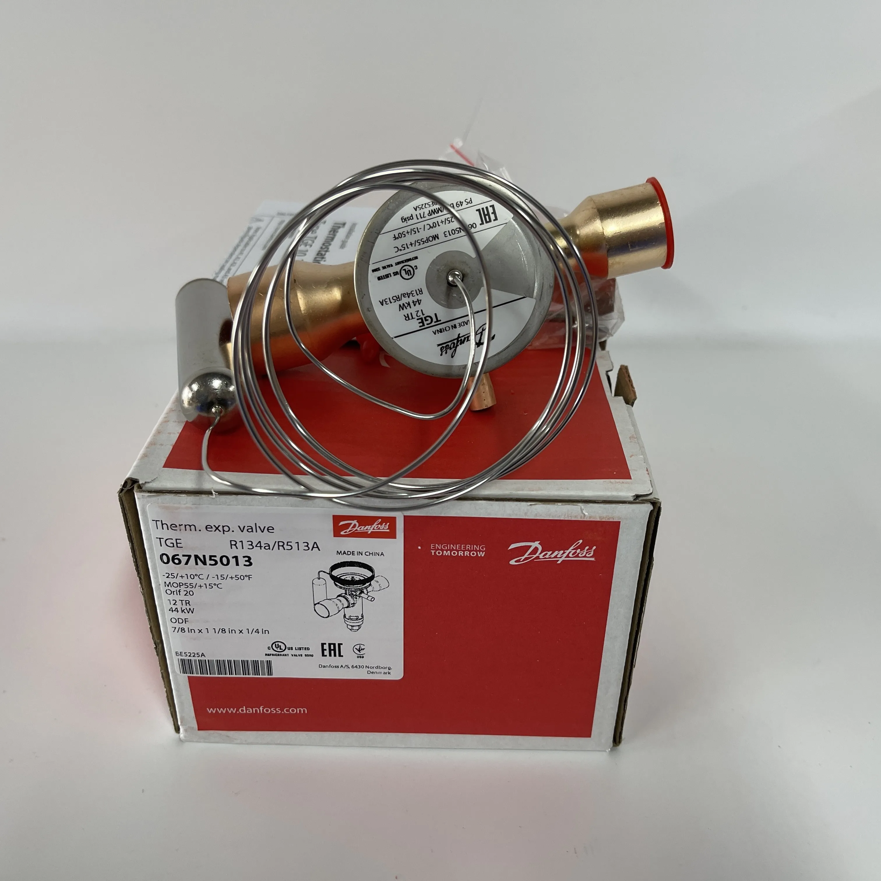 Danfoss Thermostatic Expansion Valve TGE 067N5013