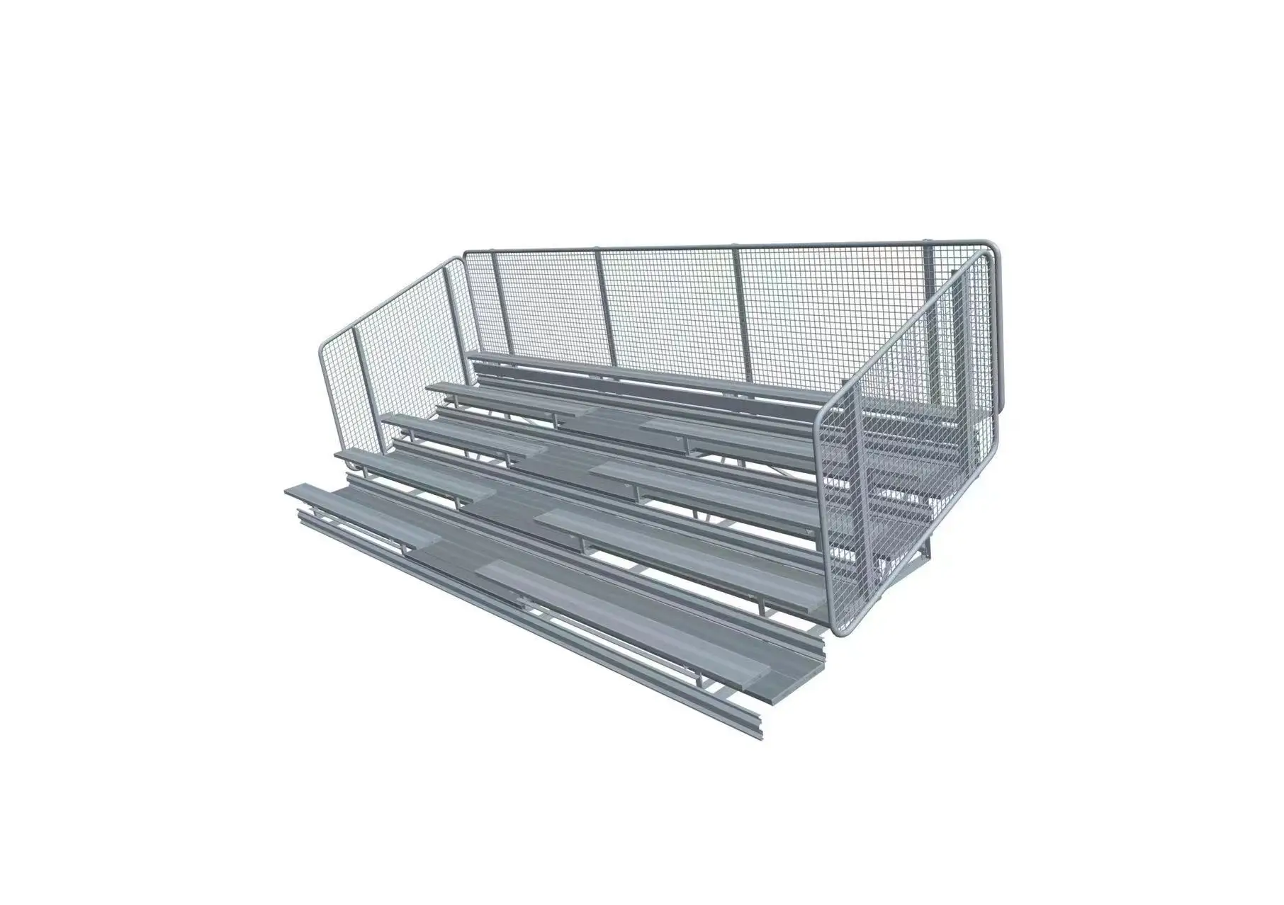 Temporary Outdoor Chairs Gym Aluminum Bleachers with Plastic Seats 13