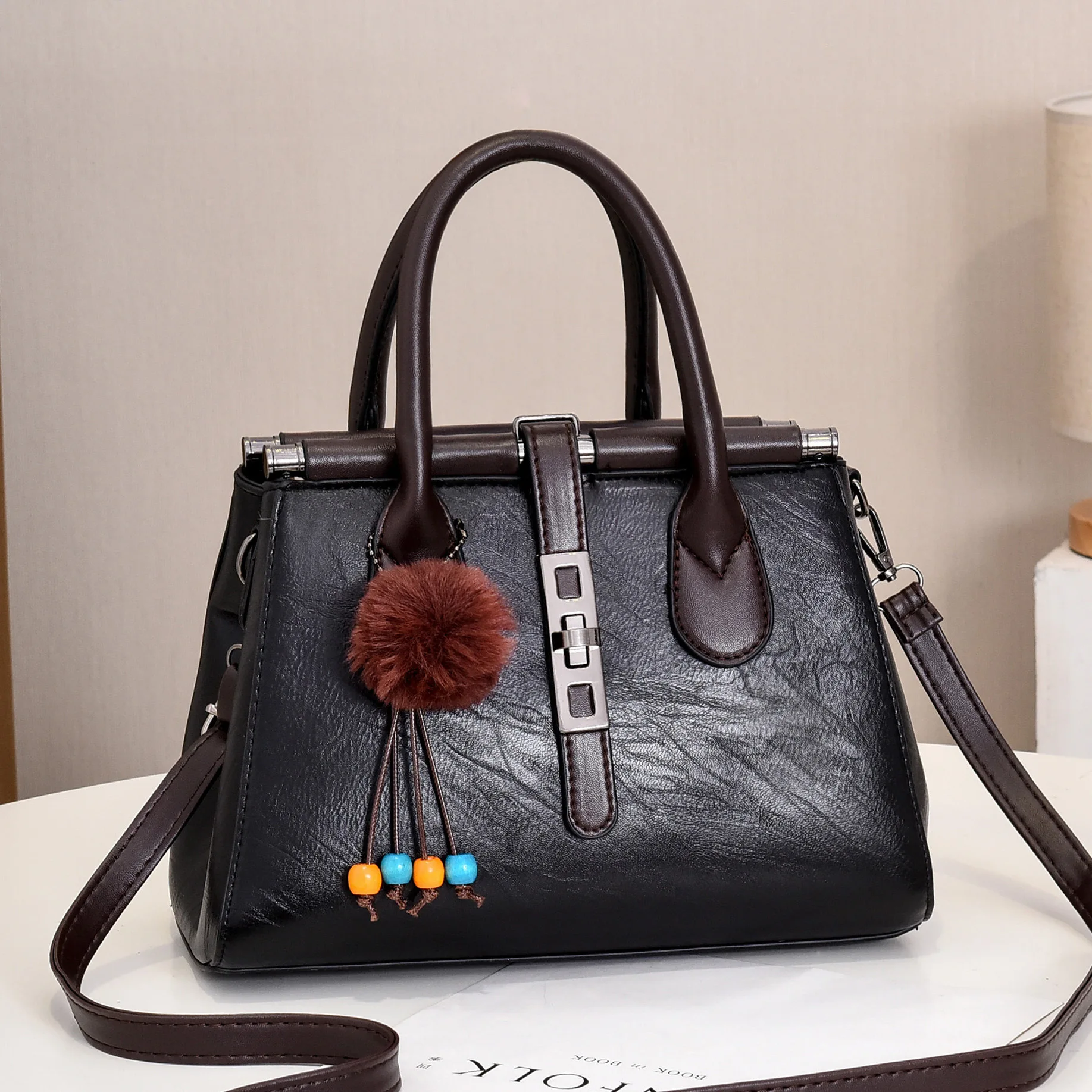 RanHuang New Arrive 2022 Women Pu Leather Shoulder Bags Girls
