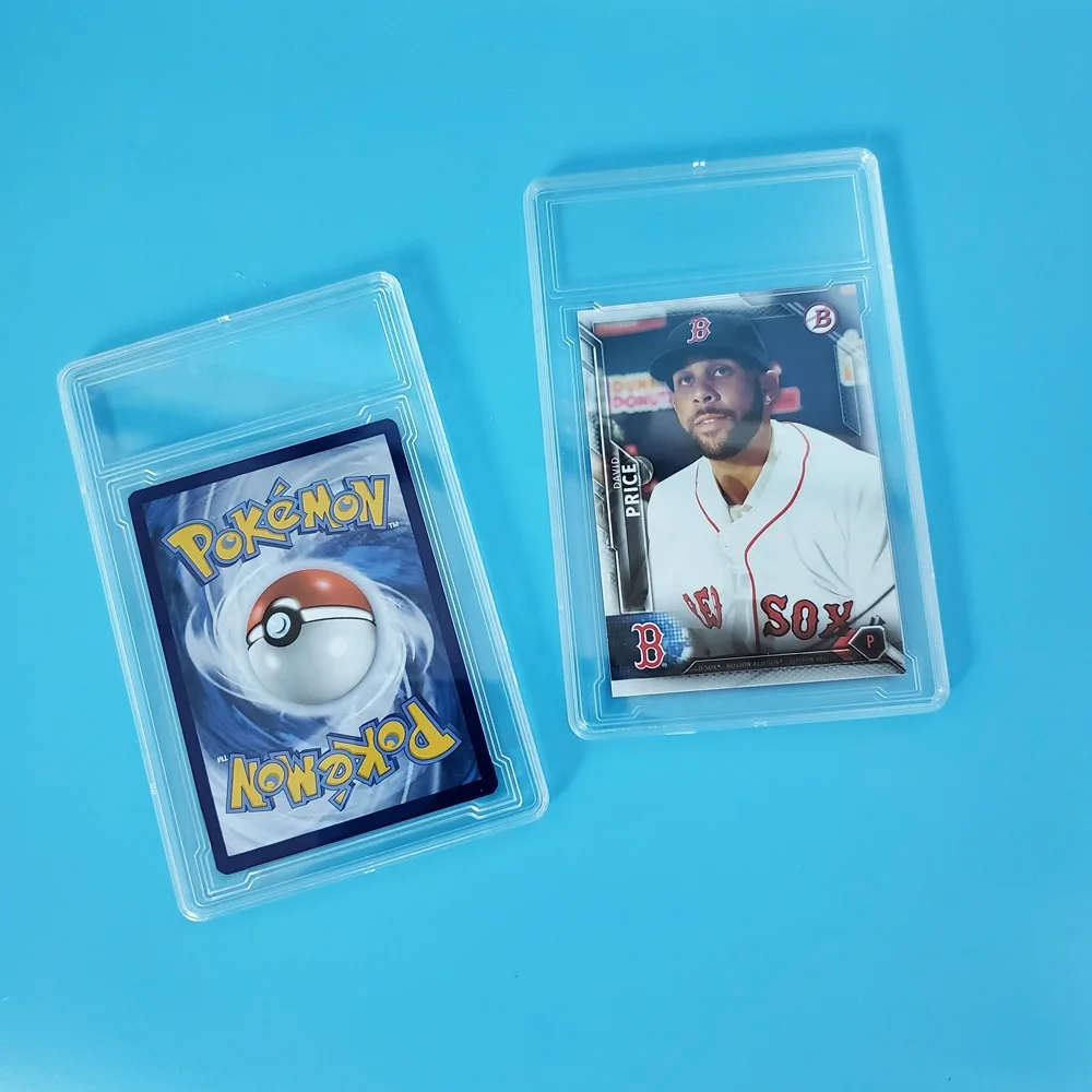 Ultrasonic Type Trading Card Protector case Graded Card Slab for Grading pokemon Yugioh Sports Card