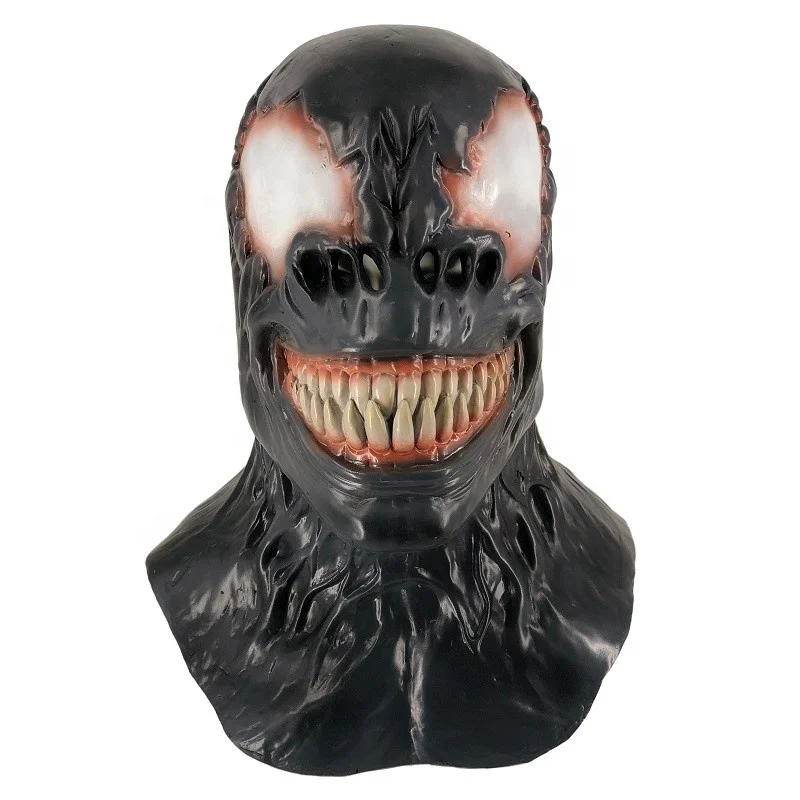 Carnival Realistic Awesome Mask Full Rubber Latex Venom Horror Mask For Halloween Day - Buy Mask.venom Mask,Horror Mask.halloween Mask,Realistic Awesome Mask Product on Alibaba.com